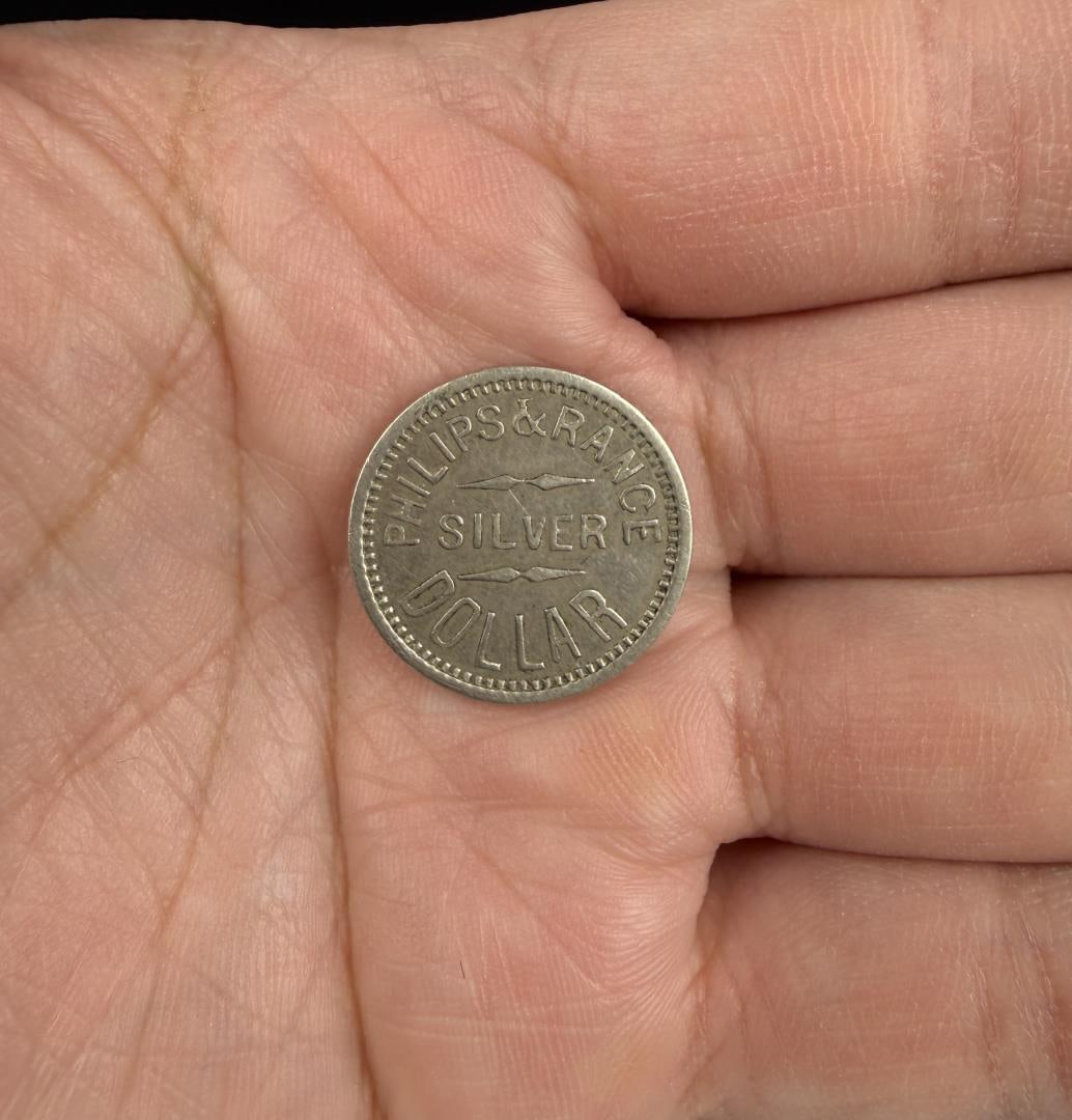 Philips & Rance Silver Dollar Montana Token (1 of 3)