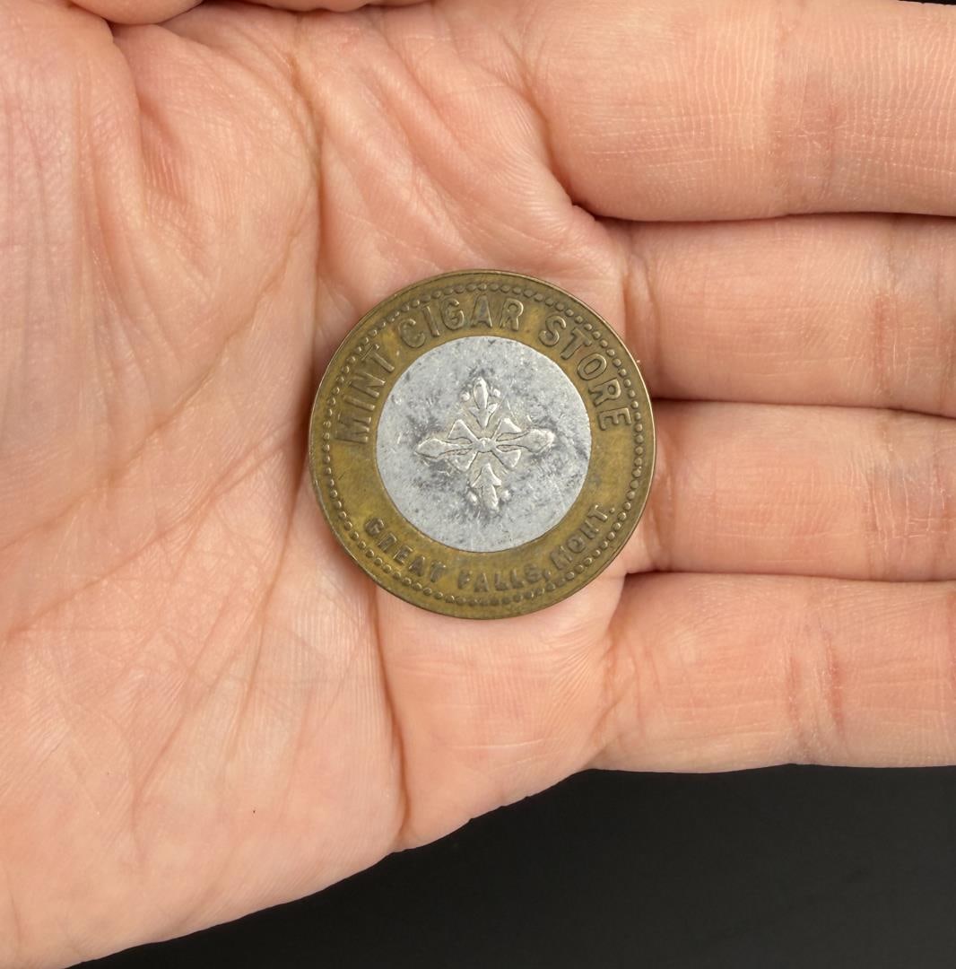 Mint Cigar Store Great Falls Montana Token (1 of 3)