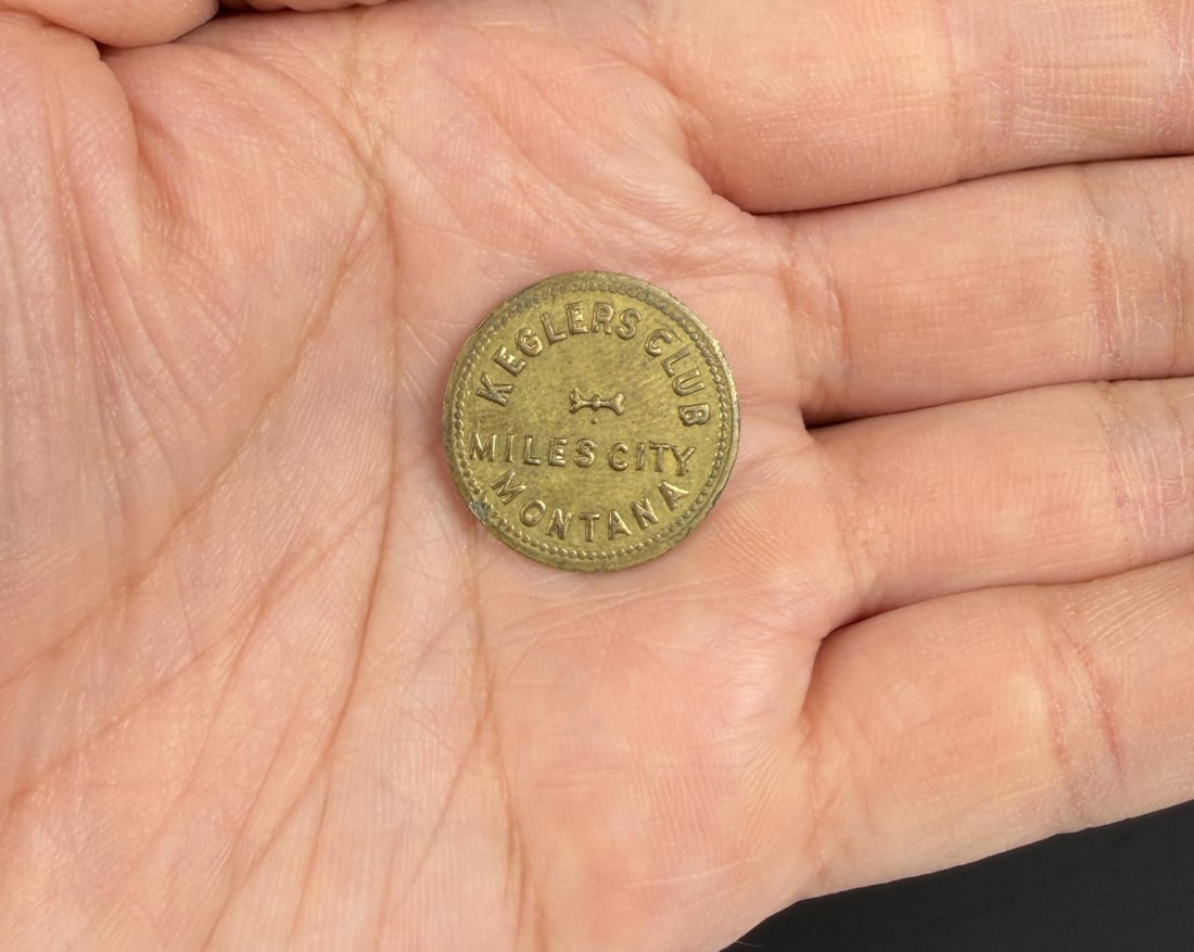 Keglers Club Miles City Montana Token: 5c