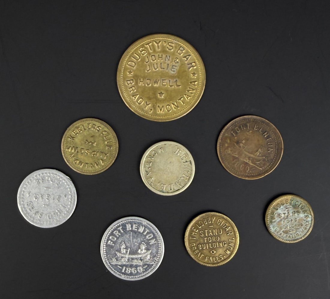 Collection of Montana Trade Tokens (1 of 3)