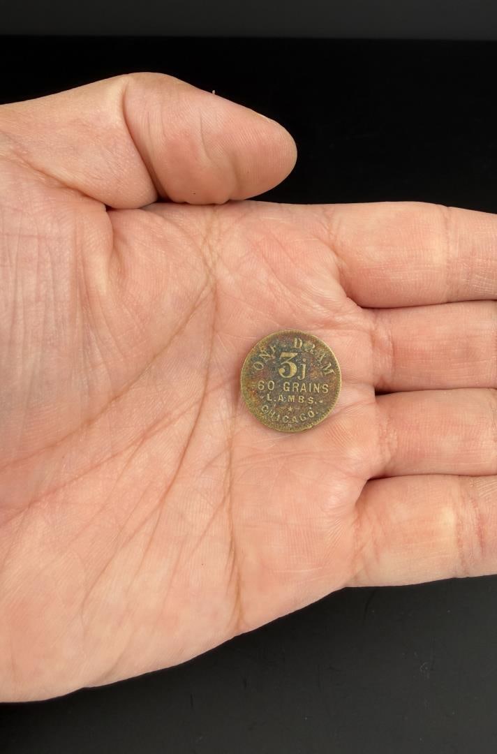 Lambs of Chicago Trade Token: Decent example.