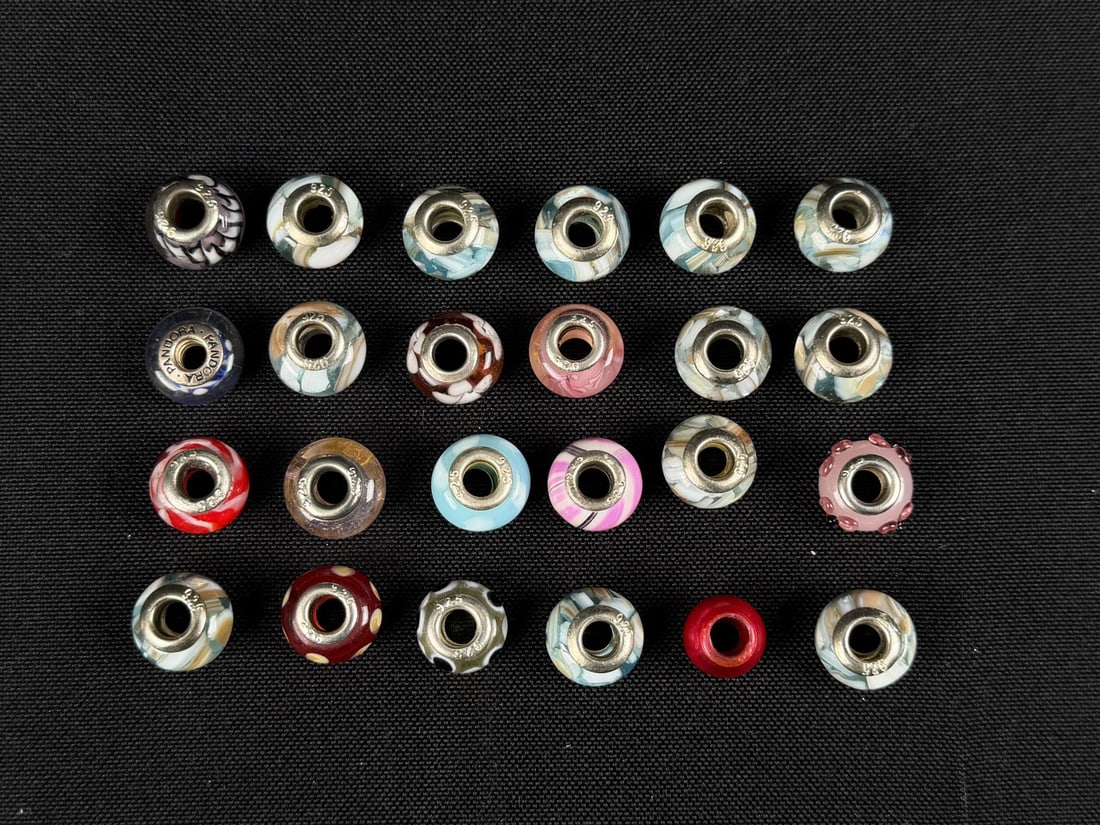 Collection of Pandora Sterling Silver Charms (1 of 5)