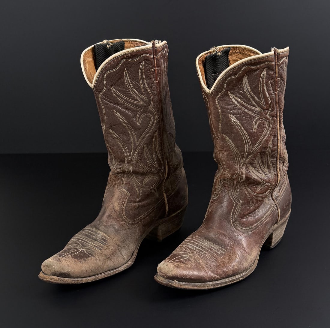 1940s Acme Cowboy Cowgirl Boots: Size 4 1/2 C
