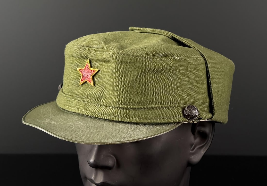 USSR Albania Socialist Military Soldier Summer Hat: Nice example.