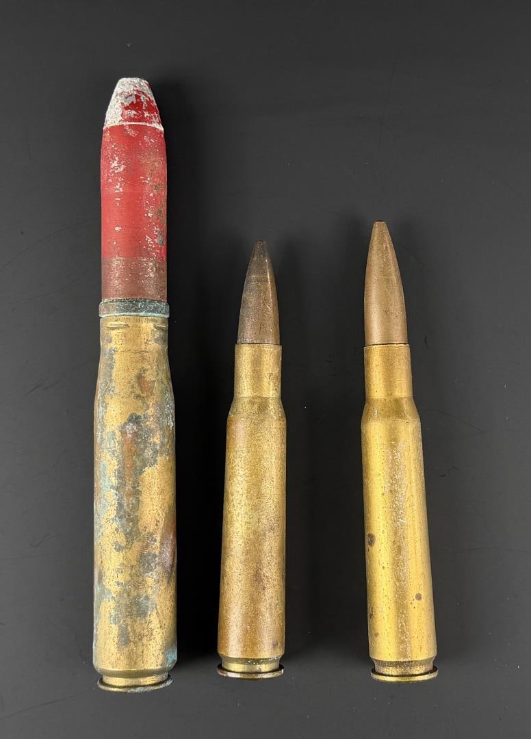 Group of Inert Military Shells Cartridges (1 of 5)