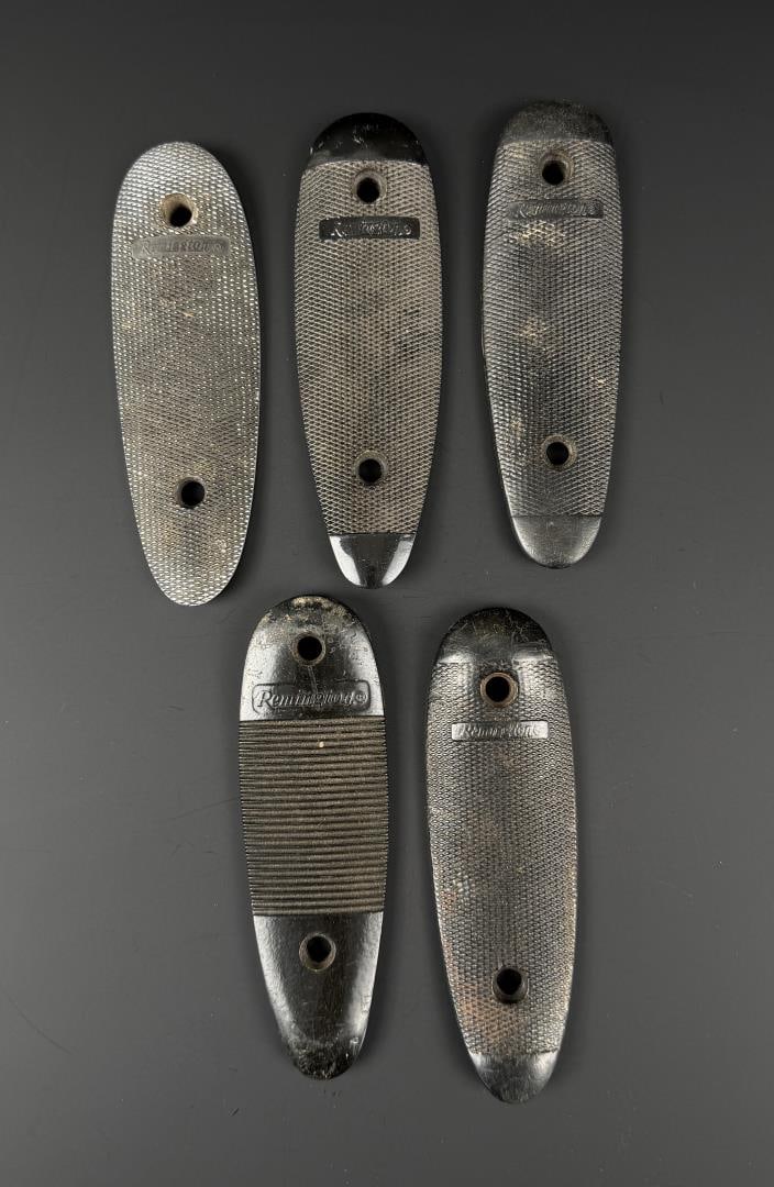 Collection of Remington Rifle Buttplates: Nice grouping
