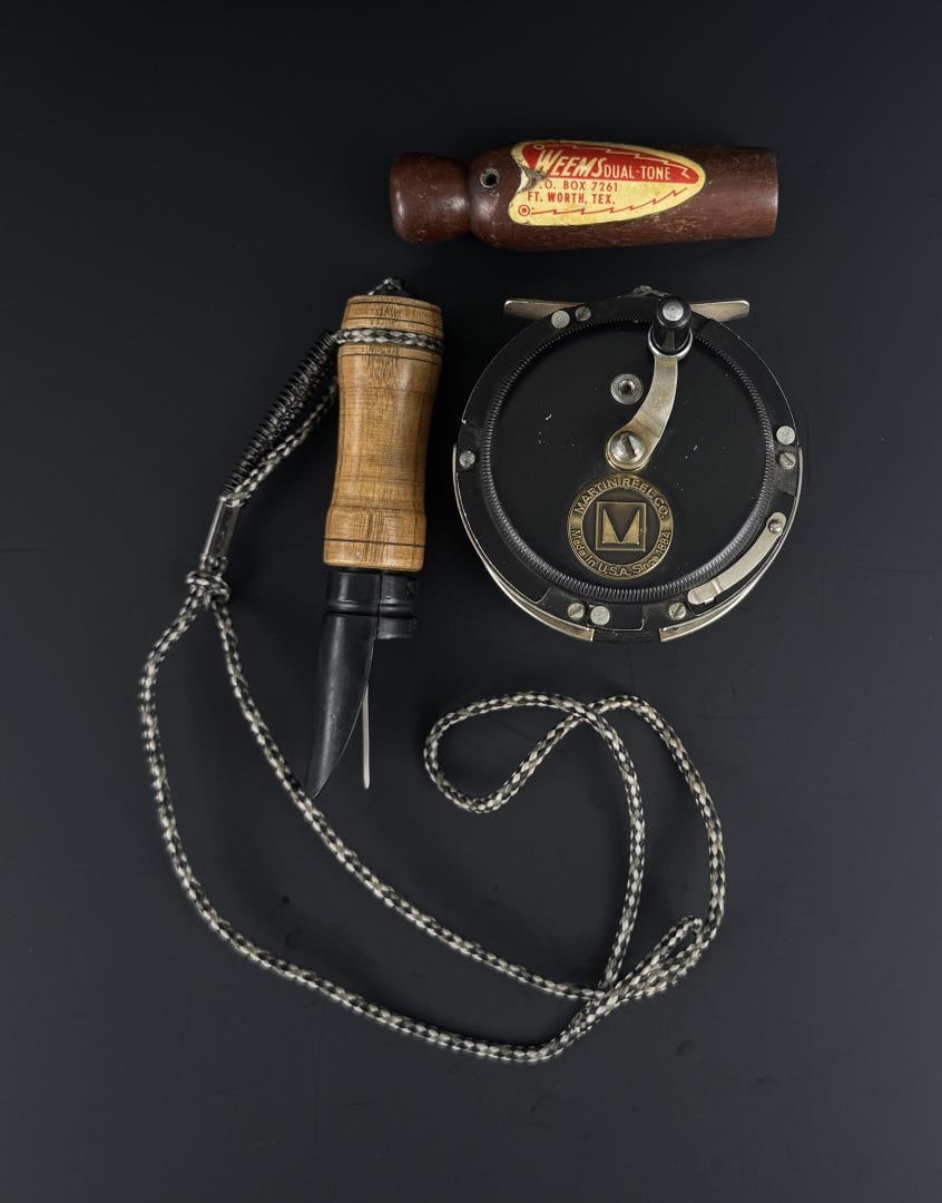 Collection of Fly Fishing Reel and Duck Calls (1 of 7)