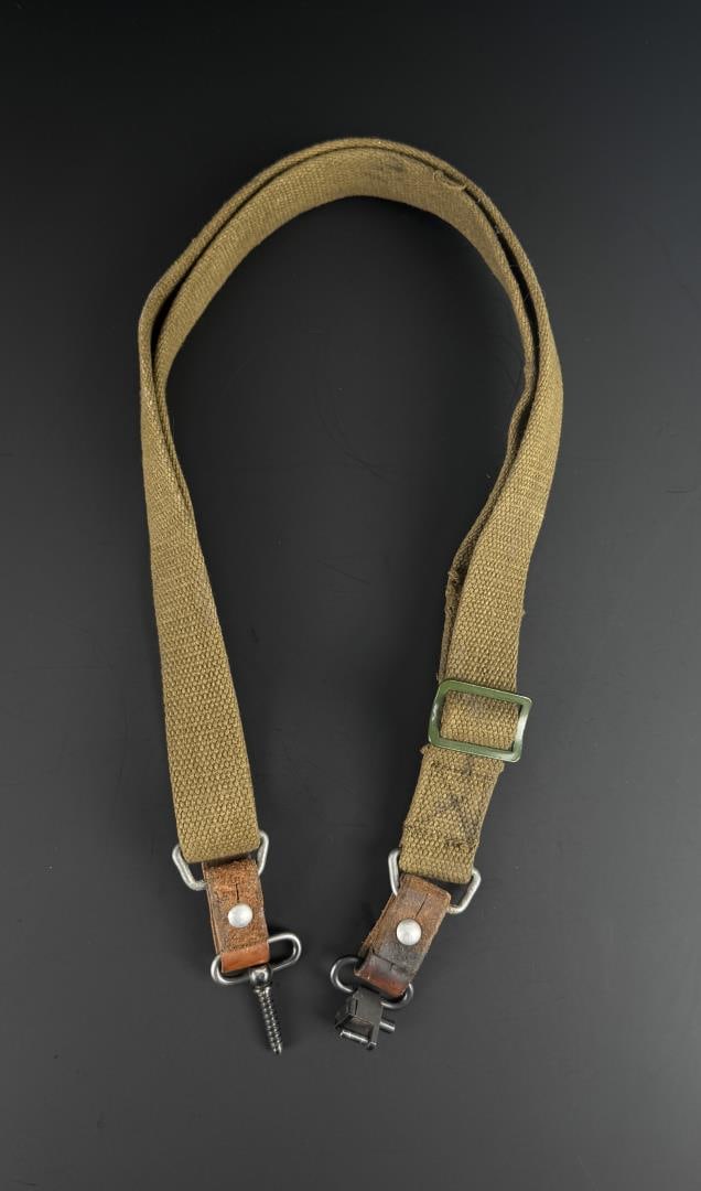 Soviet USSR SKS Rifle Sling: Decent example.