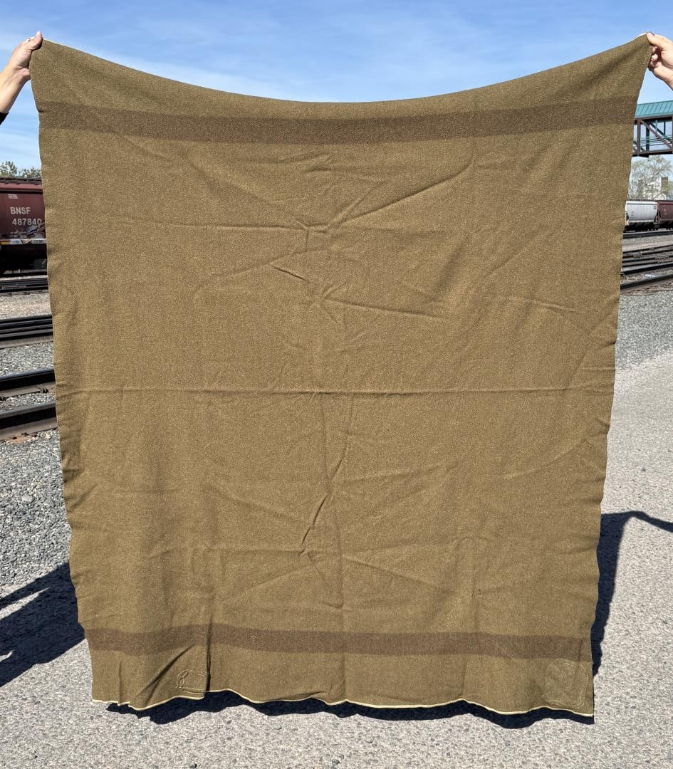 M1906 US Army Cavalry Wool Saddle Blanket: 63" by 72"