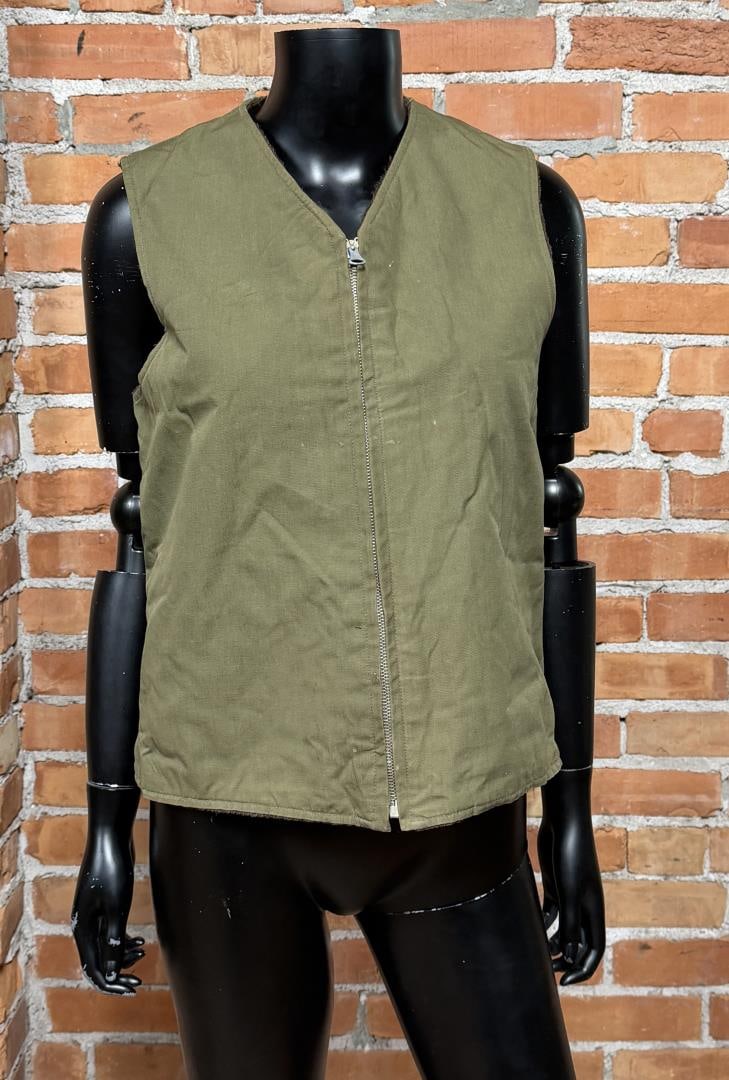 WW2 USMC Alpaca Pile Lined Deck Vest (1 of 6)