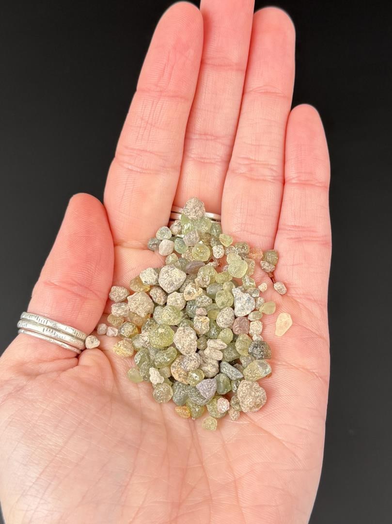 116 Carats Of Montana Sapphire Rough (1 of 3)