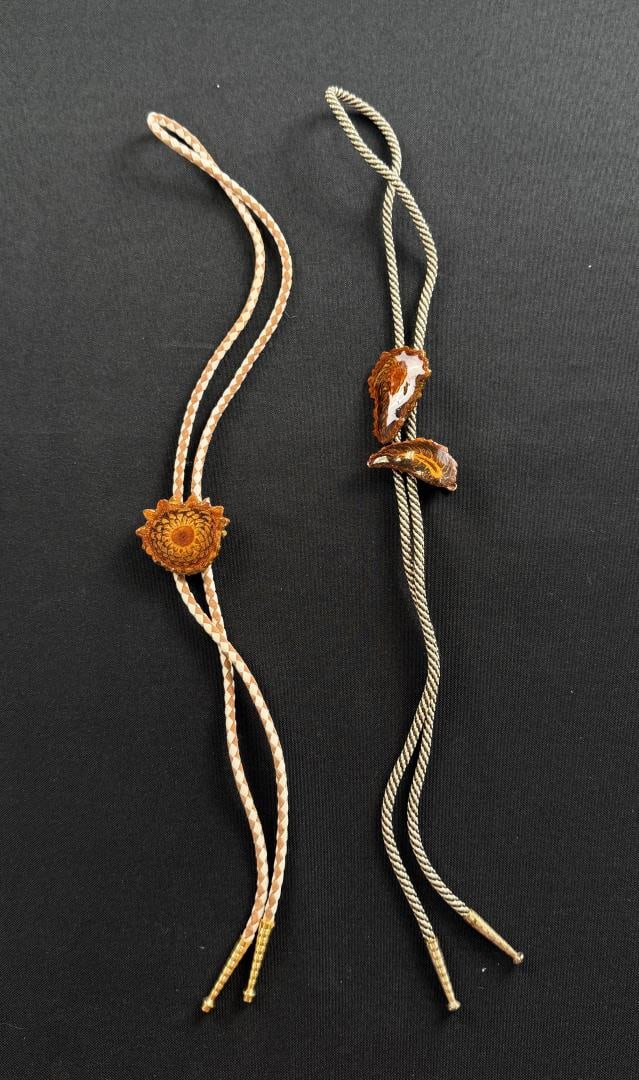 Montana Pine Cone Bolo Ties: Nice grouping