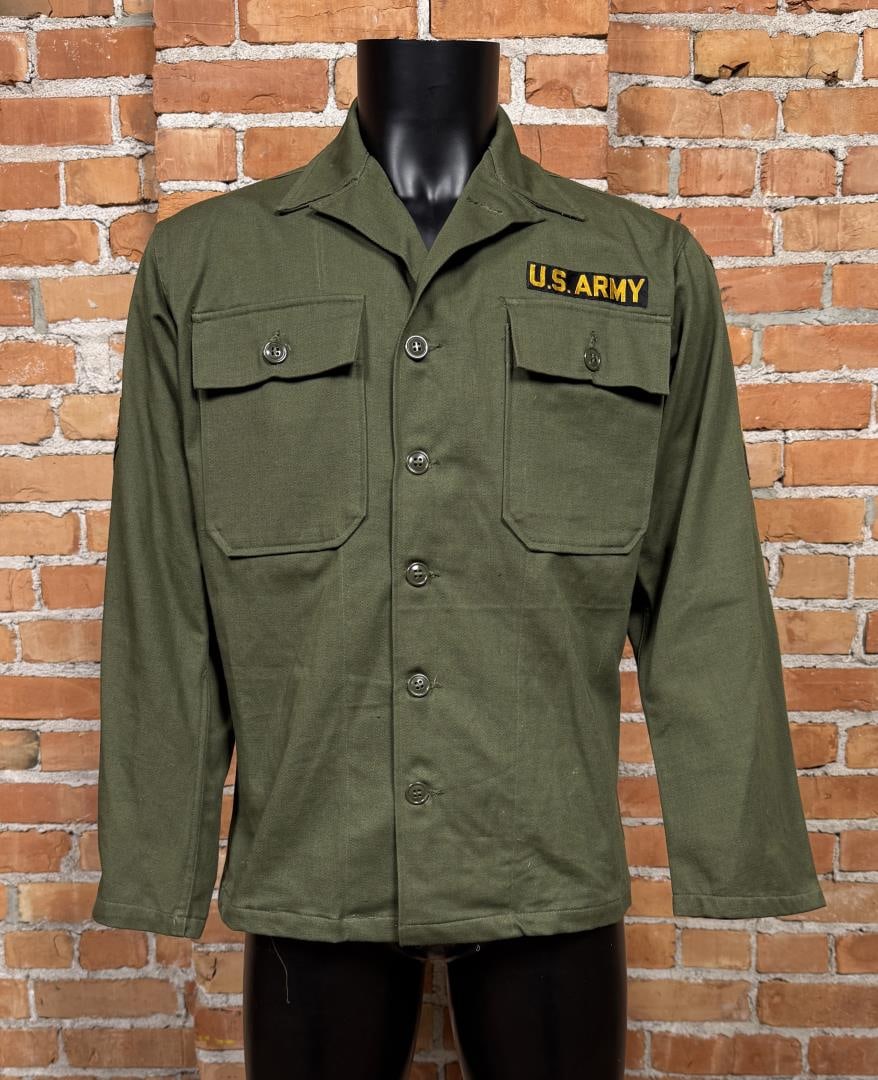 Vietnam War US Army Sateen Utility Shirt OG-107 (1 of 14)