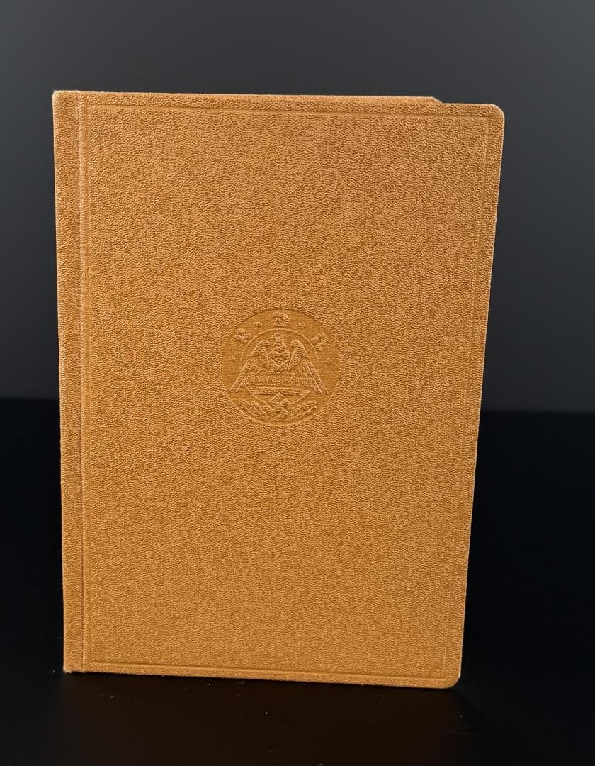 WW2 RDK German Large Family Honor Book: Nice example with Mothers Cross Medal.