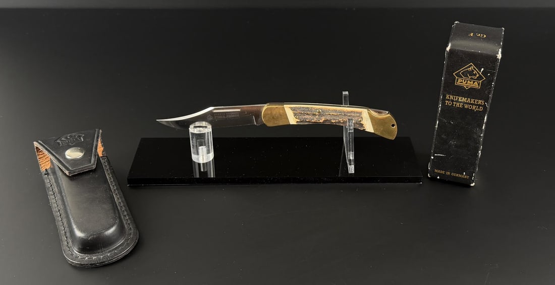Puma Prince 210910 Pocket Knife: New in box. 5" long closed.