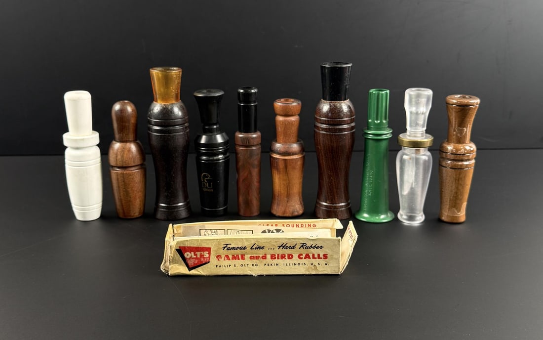Collection of duck and Goose Hunting Calls (1 of 16)