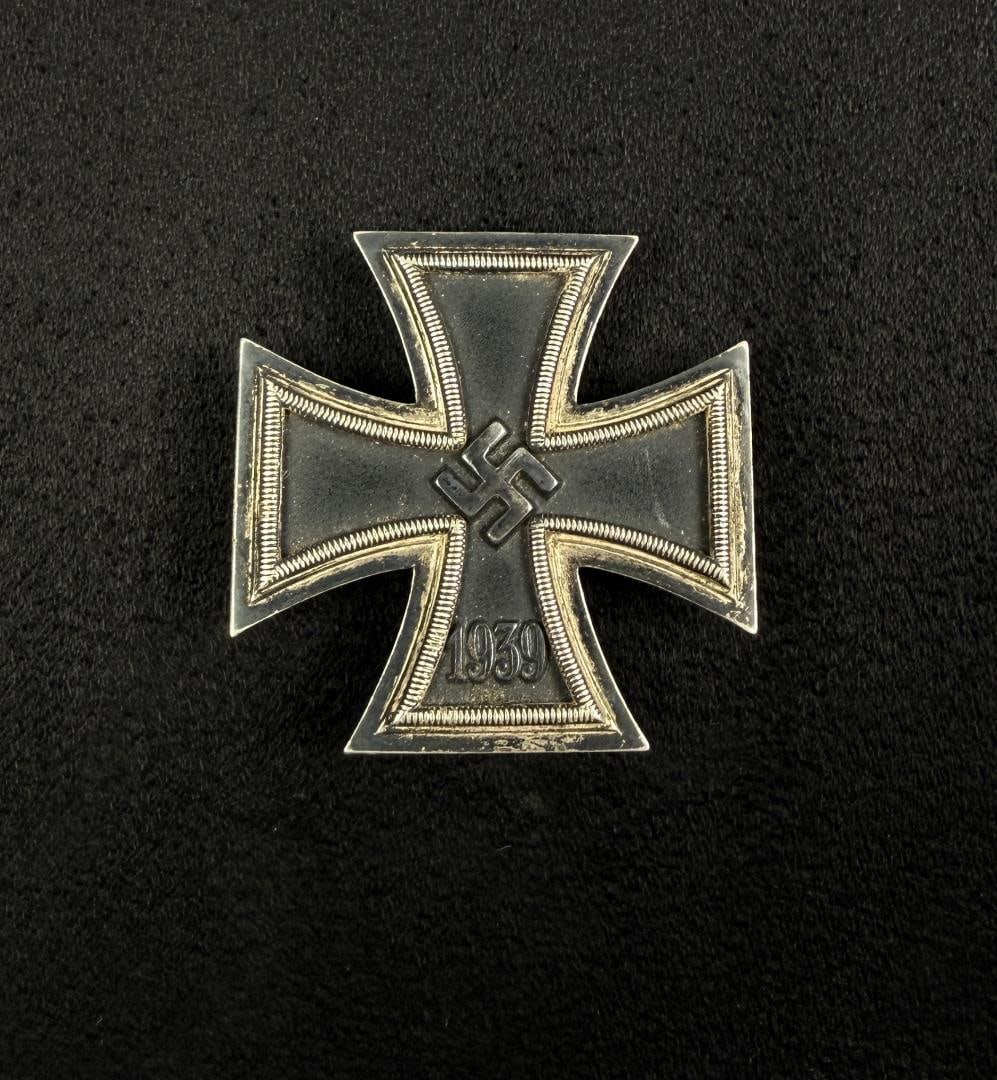 WW2 B.H. Mayer German Iron Cross First Class: 1 3/4" by 1 3/4". 15.44 grams.