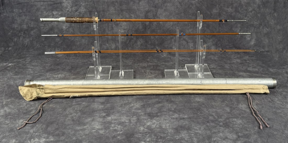 gAntique Montague Bamboo Fly Fishing Rod (1 of 9)