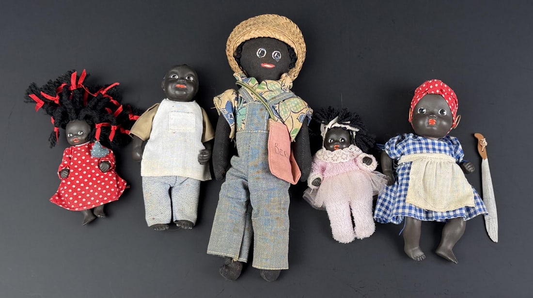 Collection of Black Americana Dolls (1 of 4)