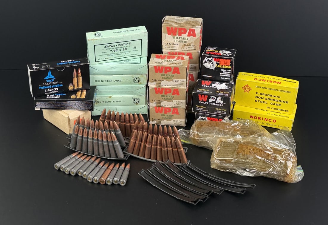 498 Rounds of 7.62x39mm Rifle Ammo (1 of 13)