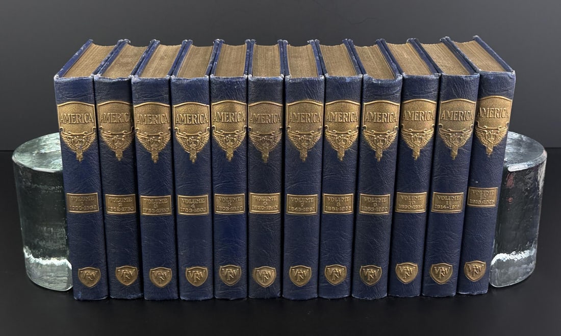 America Great Crises in Our History: Told by Its Makers. A Library of Original Sources. Veterans of Foreign Wars. 12 Volume Set.