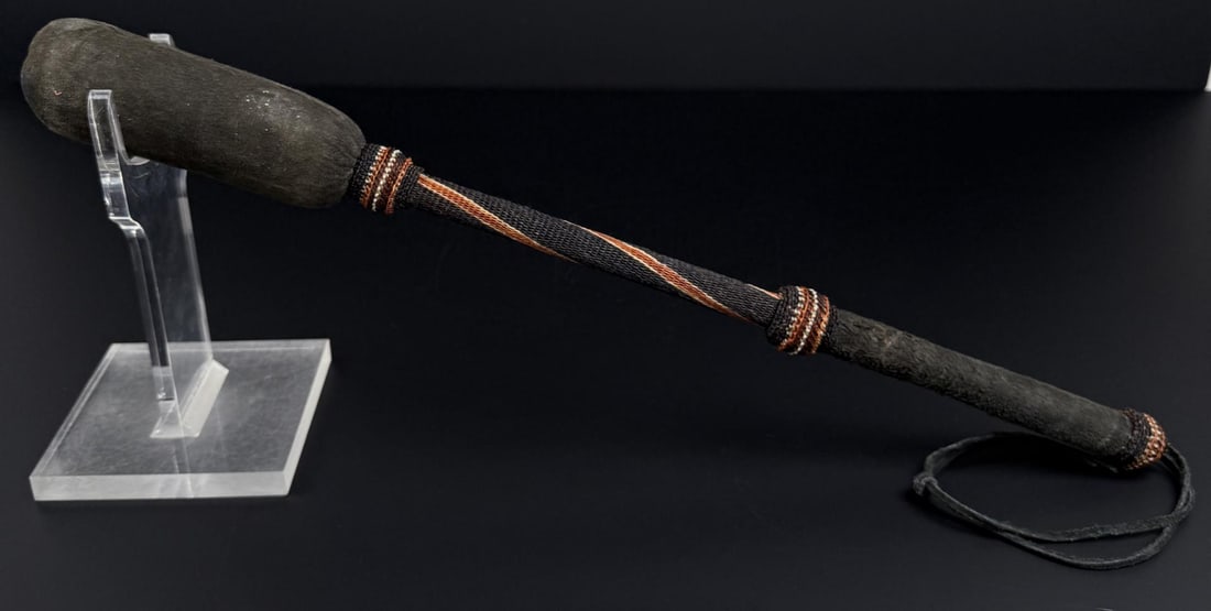 Deer Lodge Prison Montana Horsehair Drumstick: 19 1/4" long.