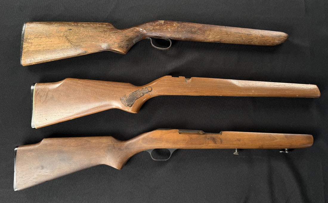Collection of .22 LR Rifle Stocks (1 of 14)