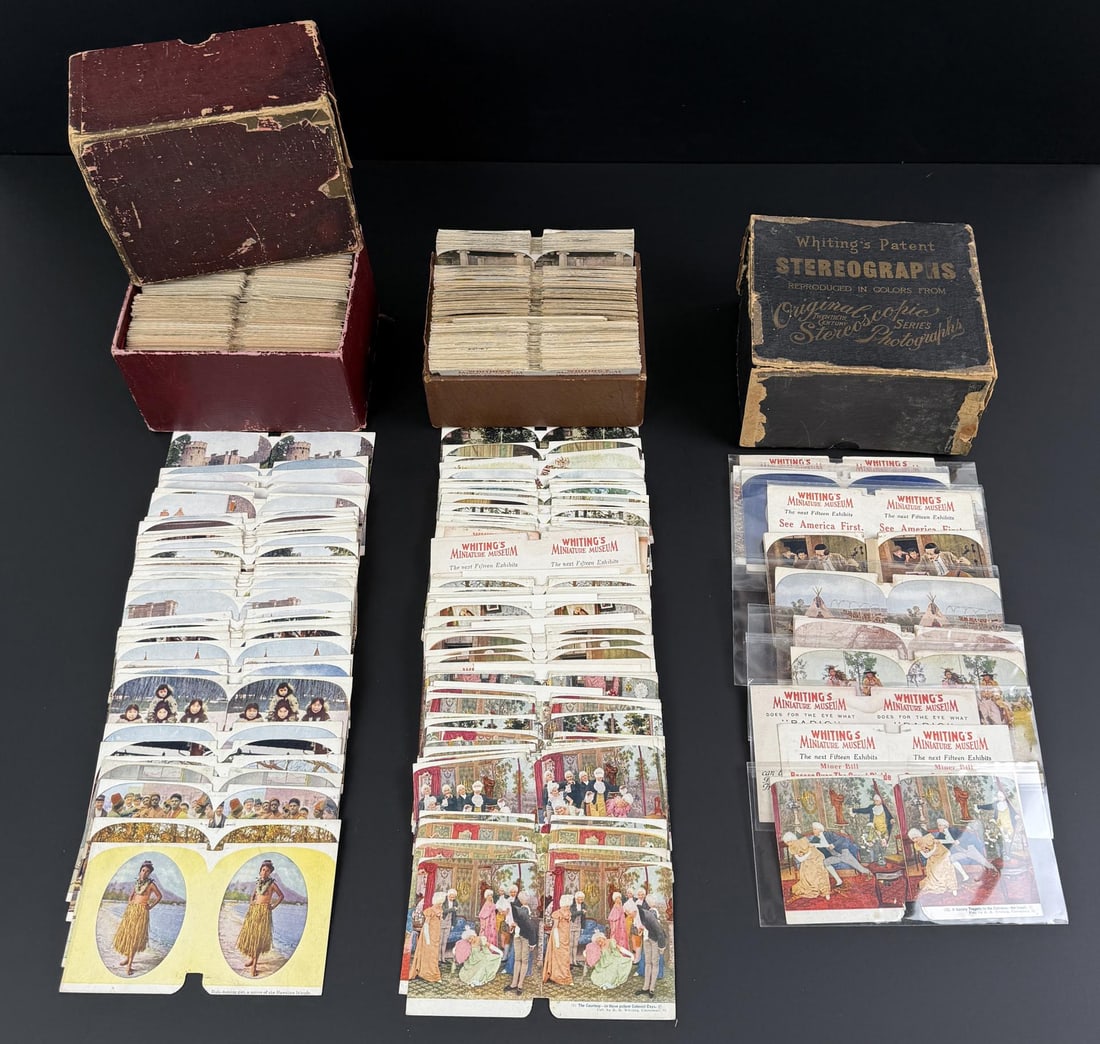 Whitings Patent Miniature Museum Stereoviews (1 of 6)