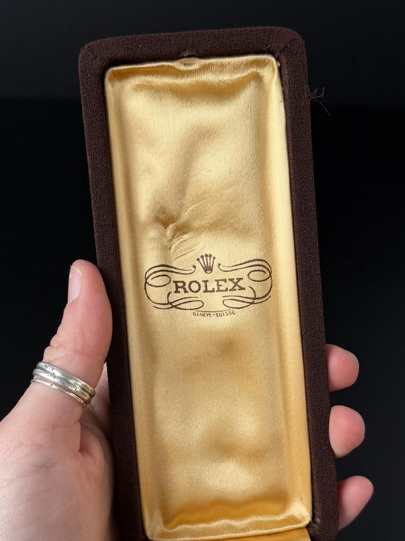 1940s Rolex Push Button Watch Box - 2
