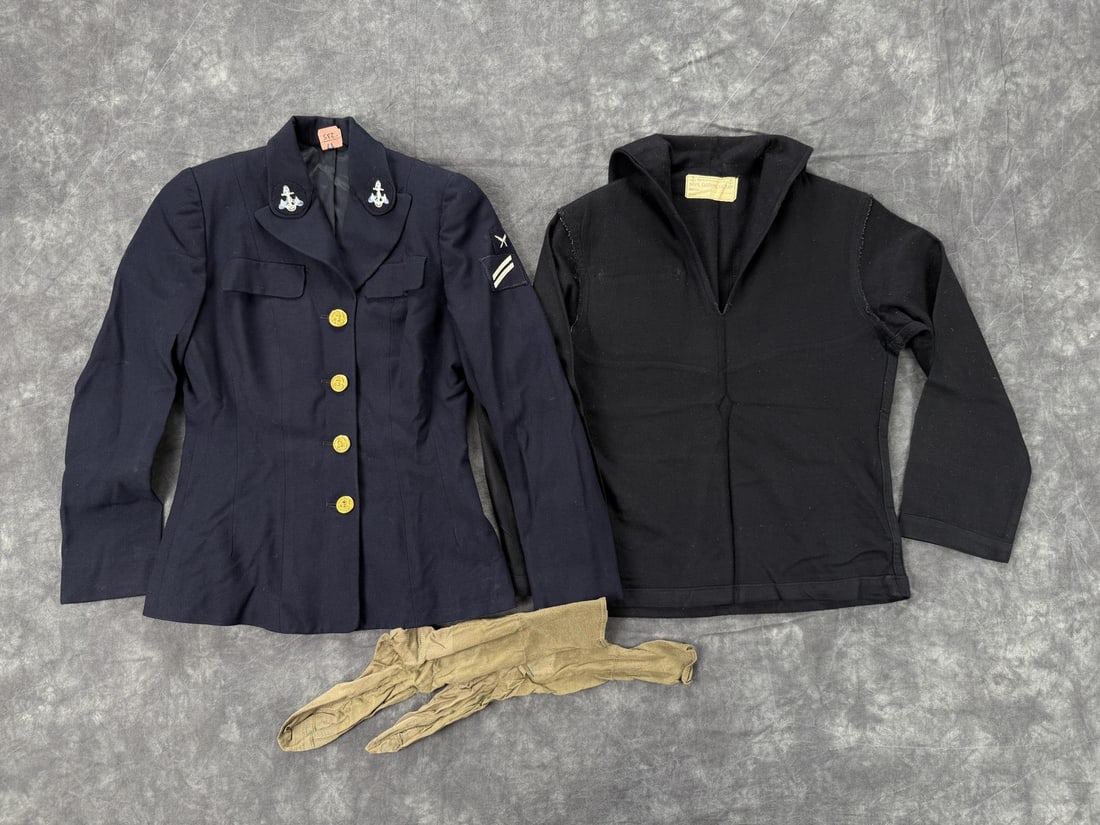 WW2 Named WAVES Uniform Grouping: Named to C.A. Higdem.