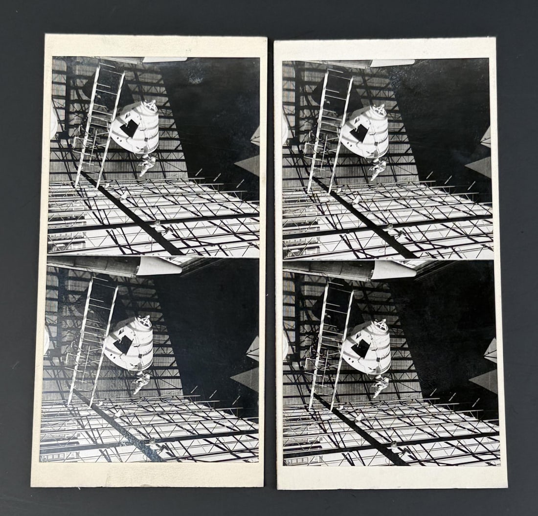 Unusual NASA Moon Landing Stereoviews (1 of 3)