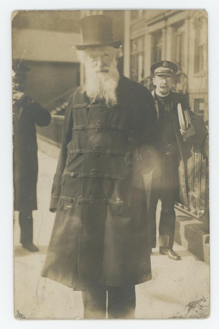 William Booth Salvation Army RPPC Postcard: Identified on the back