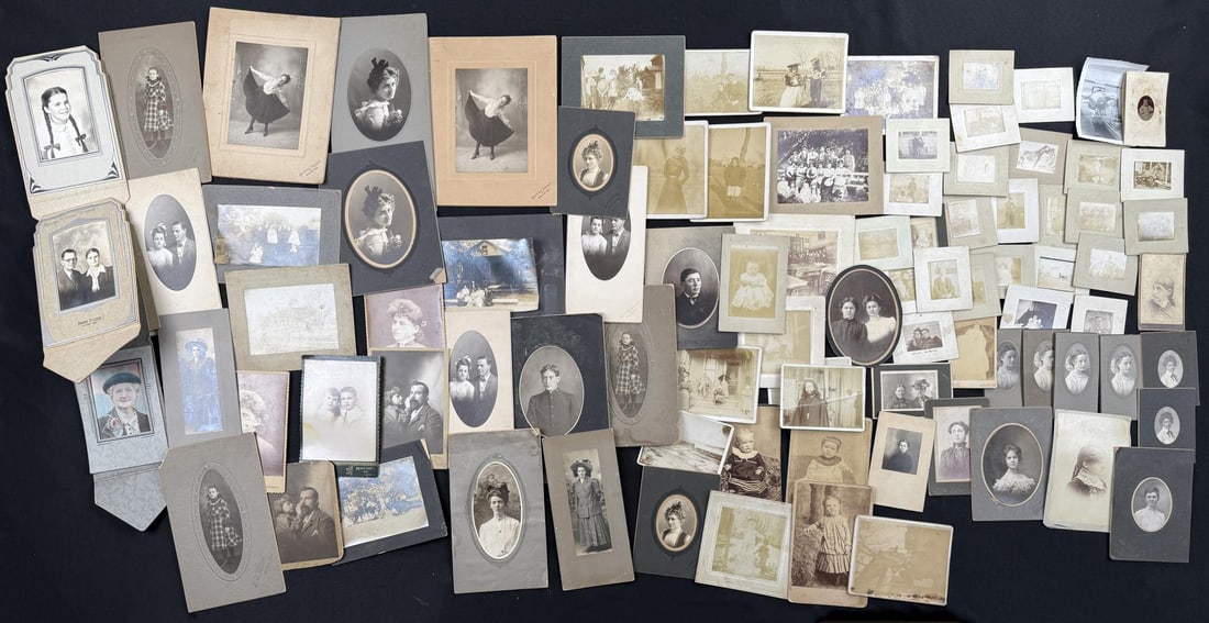 Collection of Antique Cabinet Photos: Nice grouping. 89 photos.