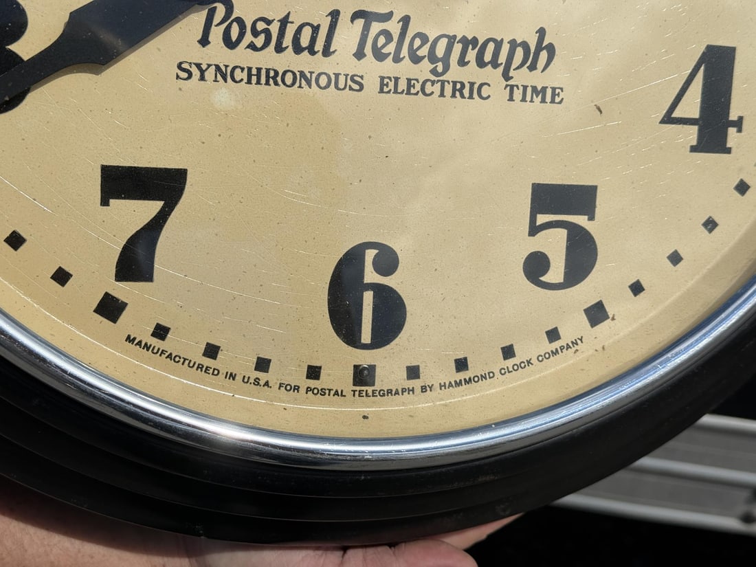 Hammond Postal Telegraph Clock - 5