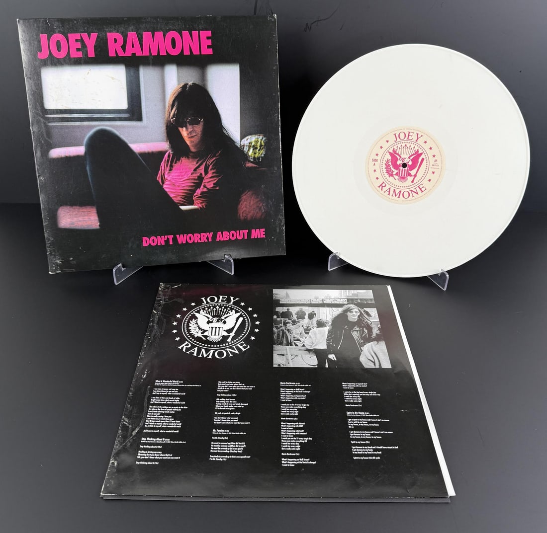 Joey Ramone Don't Worry About Me 33 LP Record (1 of 7)
