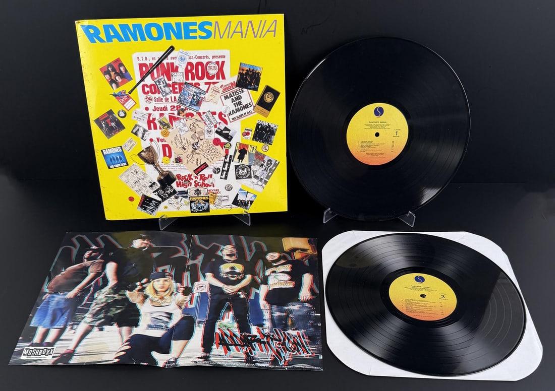 Ramones Mania 1-25709 33 LP Record: Decent example.