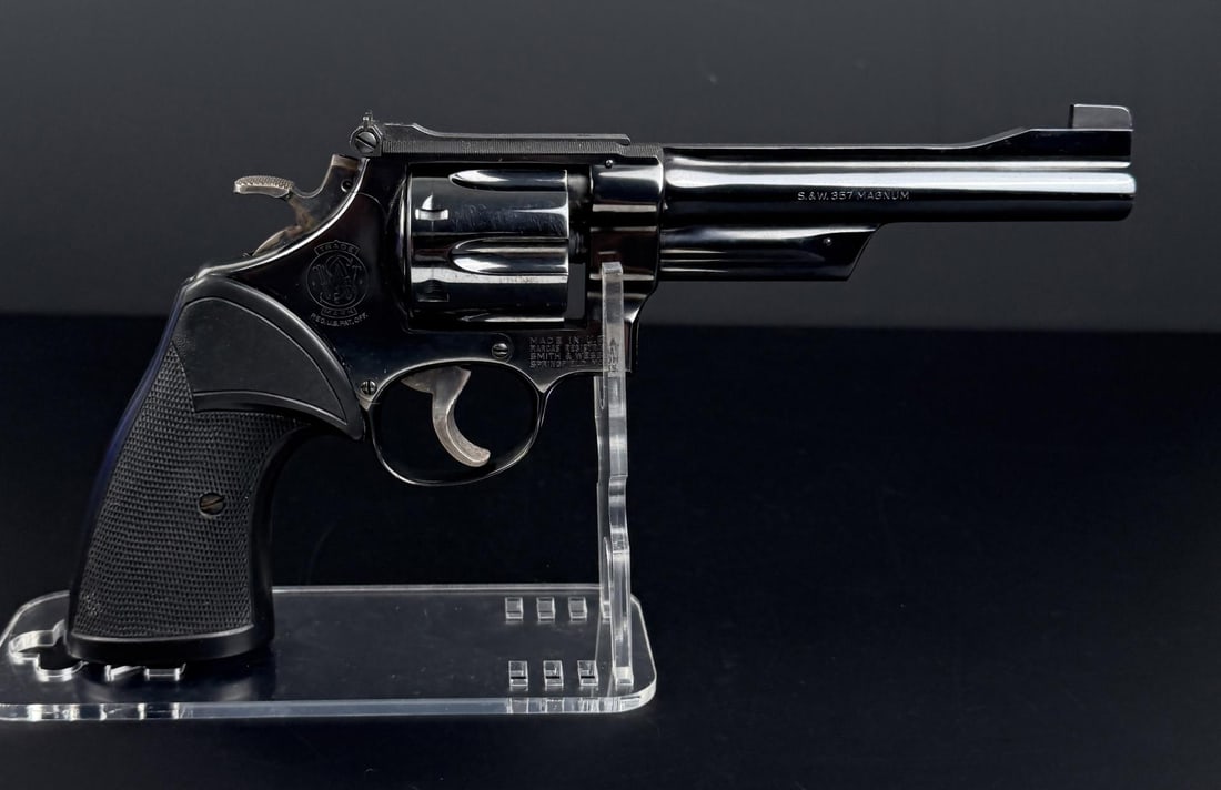Smith & Wesson 27-2 .357 Mag Revolver: Requires FFL Transfer. C&R not accepted. 6" barrel.