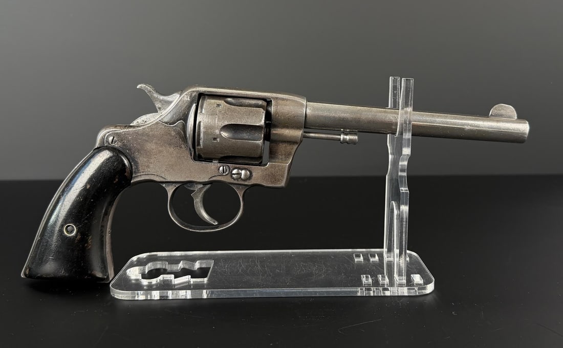 Colt Model 1901 .38 Army Revolver: 6" barrel. Requires FFL Transfer. C&R not accepted.