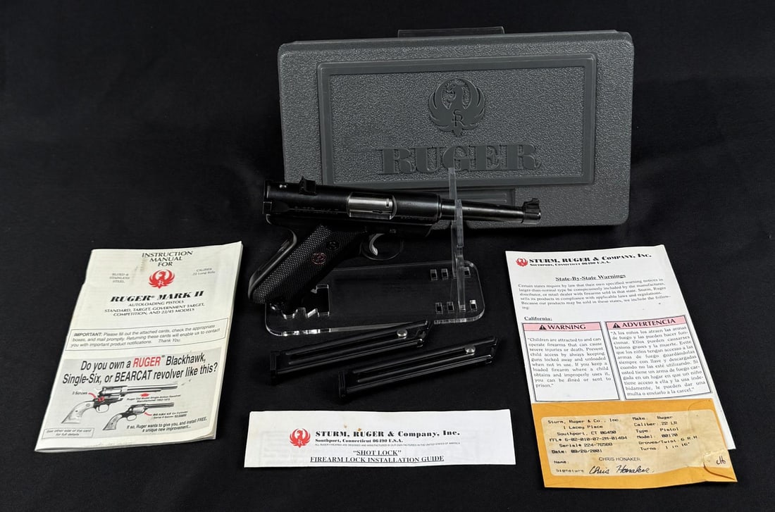 Ruger MKII .22 LR Pistol (1 of 12)