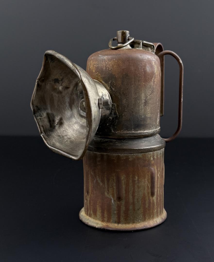 Butte Montana ITP Dewar Miners Carbide Lantern: Decent example.