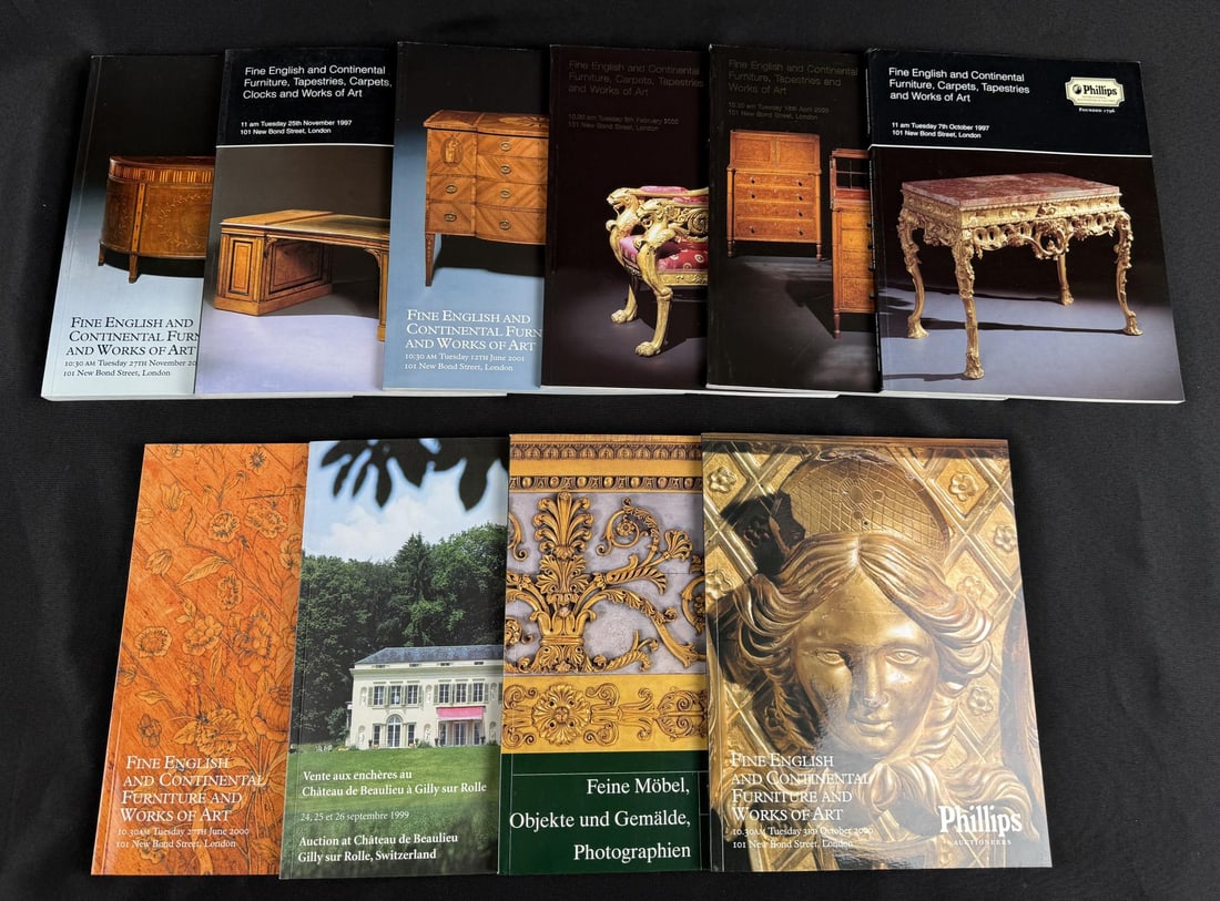 Phillips Furniture Auction Catalogs: Nice grouping