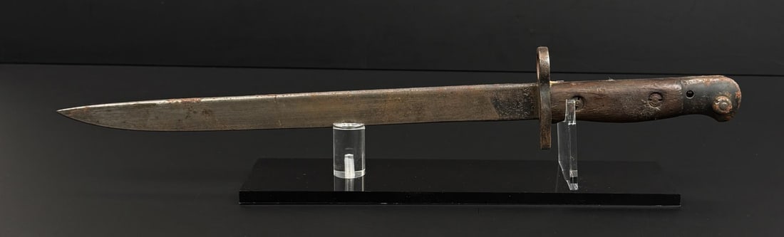 Rifle Factory India RFI British Enfield Bayonet: Dated 1943