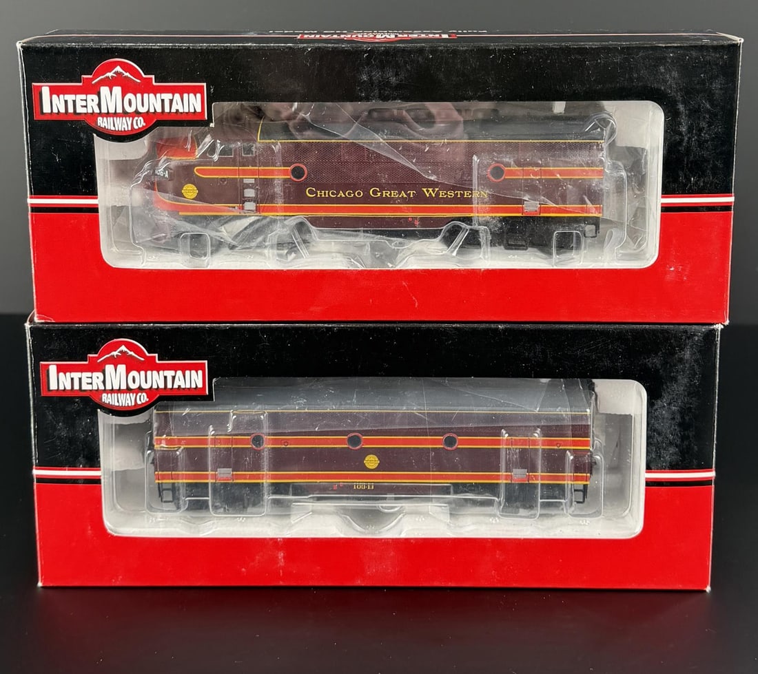 Intermountain Railway 49621 Locomotive Set: 49621sd-03 Smart Dummy, 49121sd-04 Smart Dummy