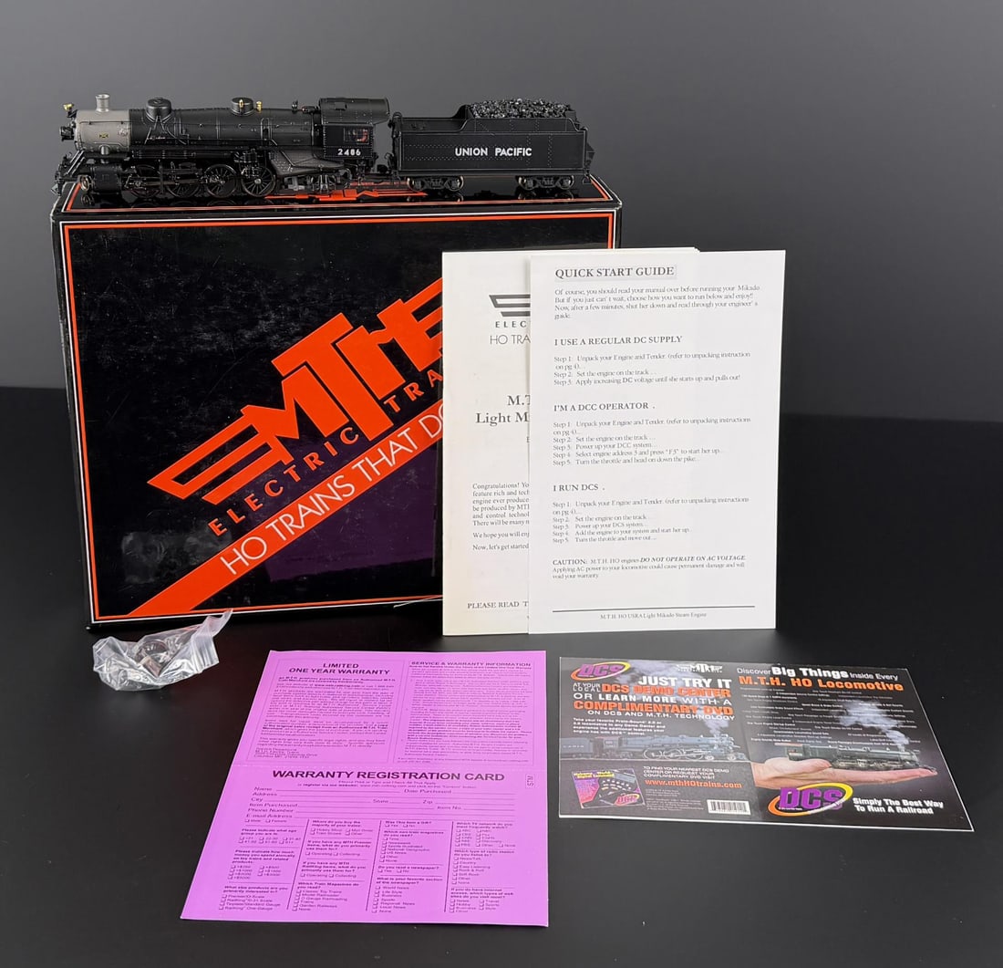 MTH Electric 80-3136-1 2-8-2 USRA Locomotive (1 of 7)