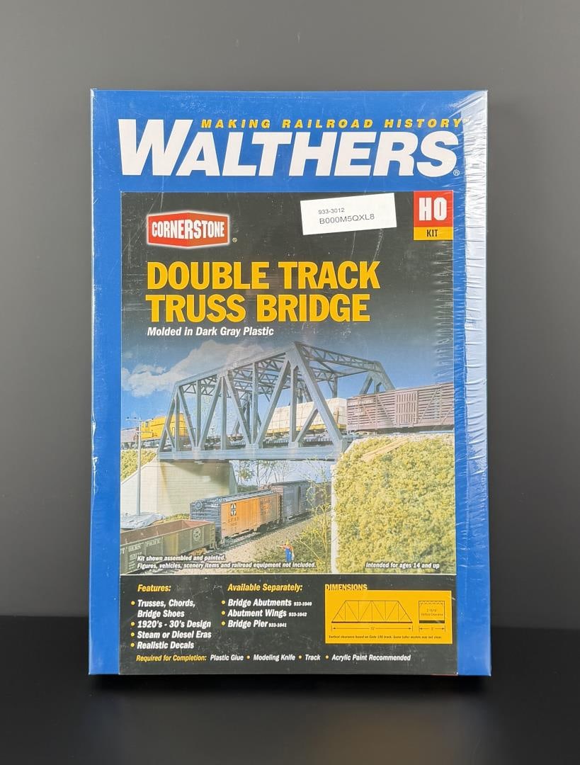 Walthers Cornerstone Double Track Truss Bridge (1 of 5)