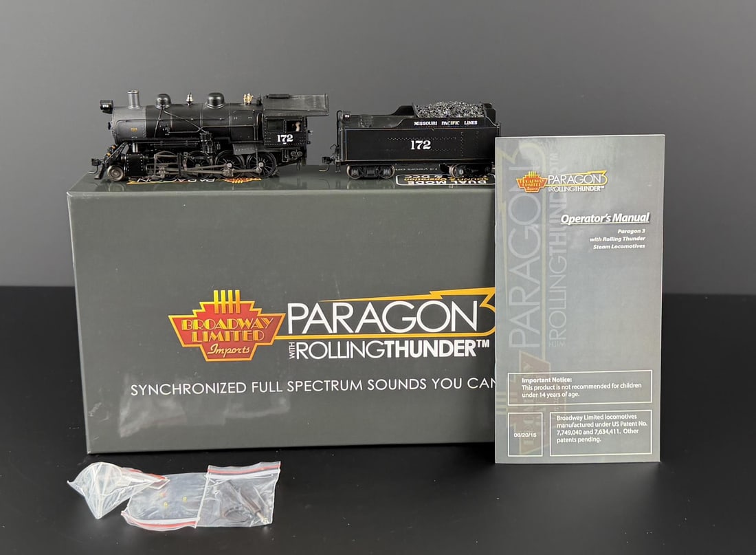 Broadway Limited Paragon 4319 Locomotive: Rolling Thunder 2-8-0 Consolidation.