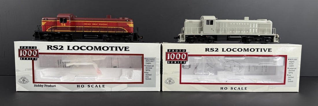 Walthers Proto 1000 RS2 Locomotives: 920-35120, 31287