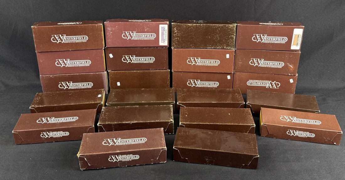 Collection of Westerfield Golden Age Boxcars: 22 Total