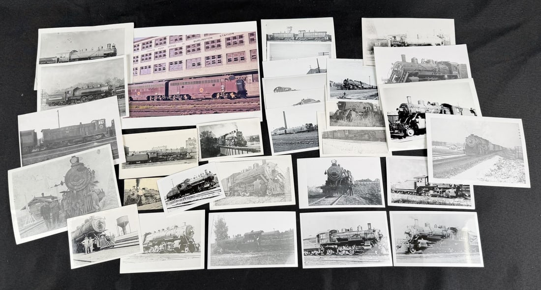Collection of Rex Beach Railroad Photos: Largest is 8" by 10"