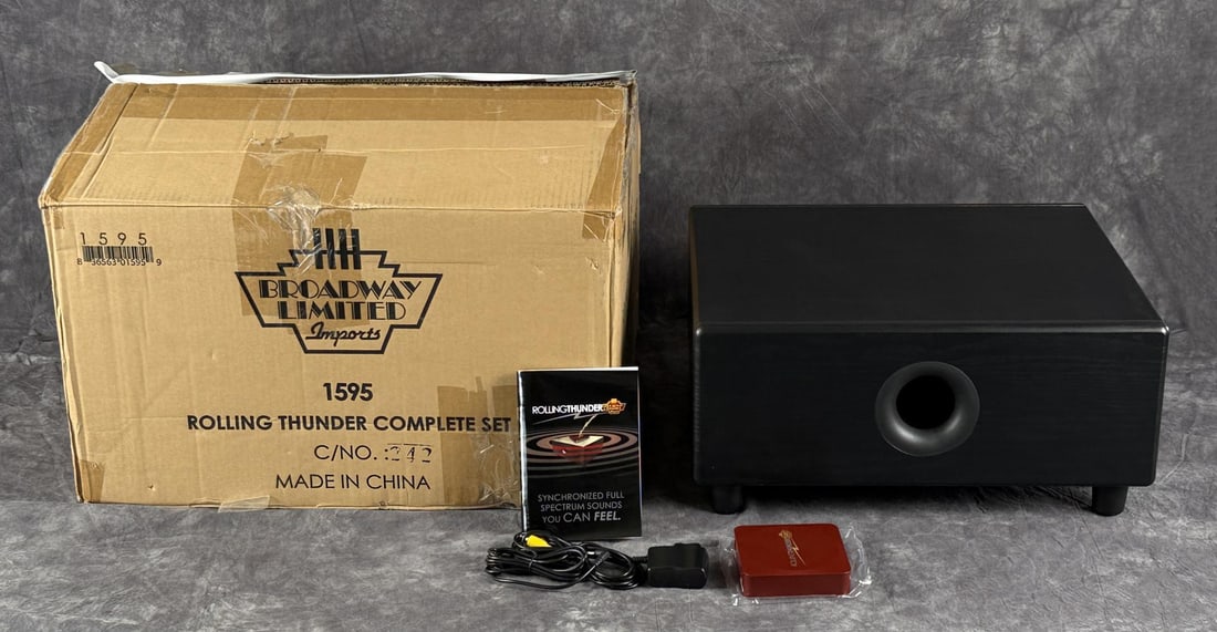 Broadway Limited Rolling Thunder Subwoofer 1595: Working.